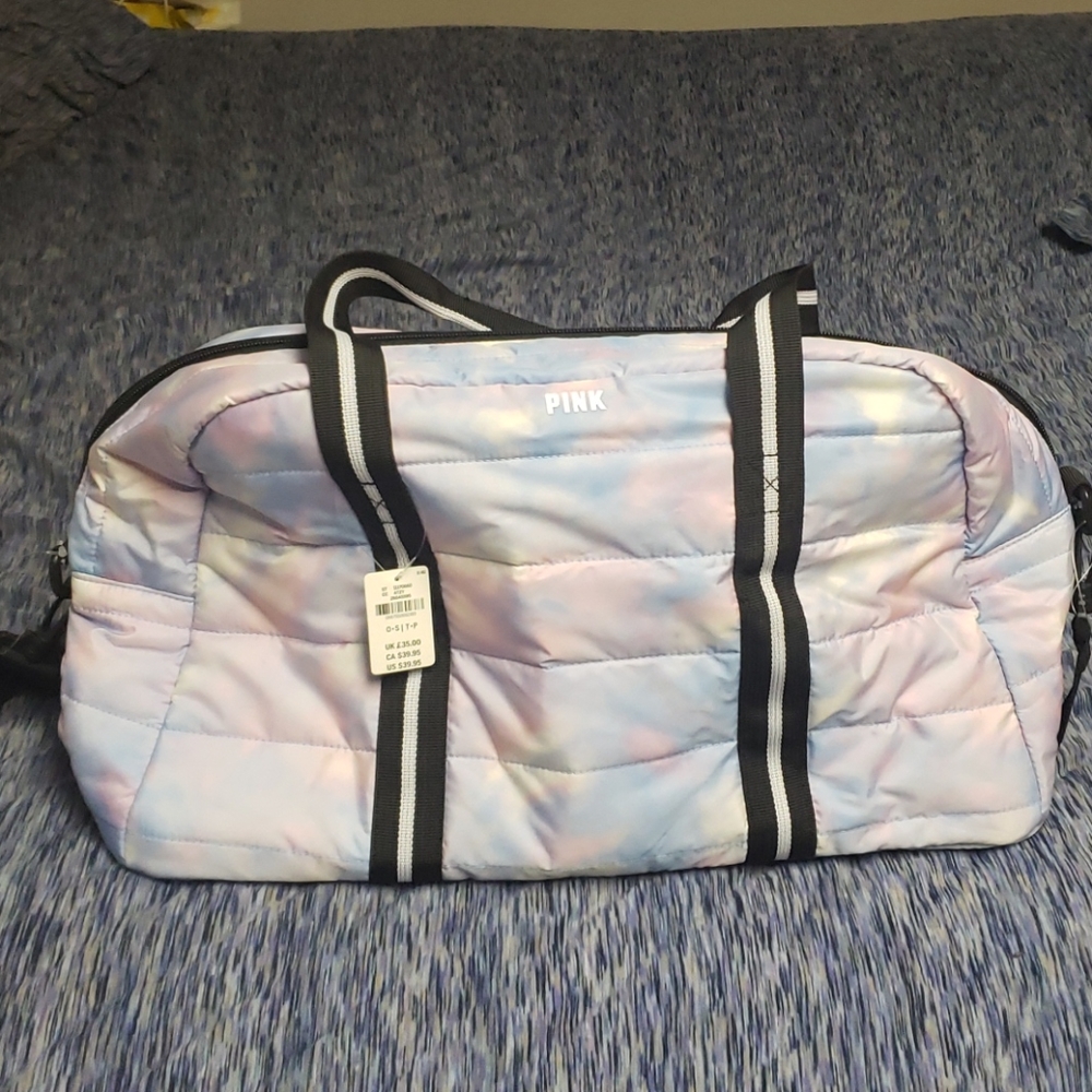 VS Pink duffel bag